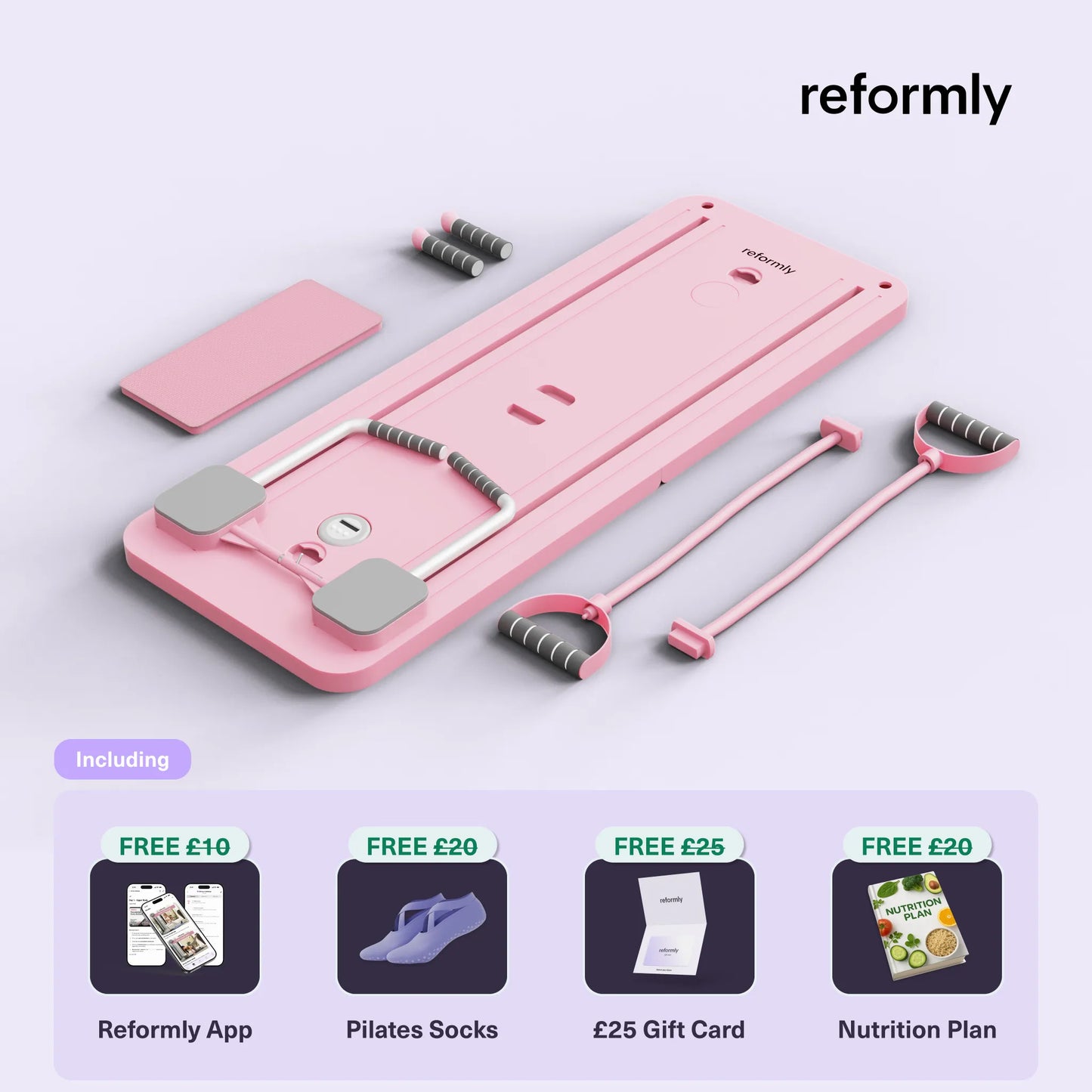 Réformateur Pilates Reformly - Transformez votre corps en 28 jours