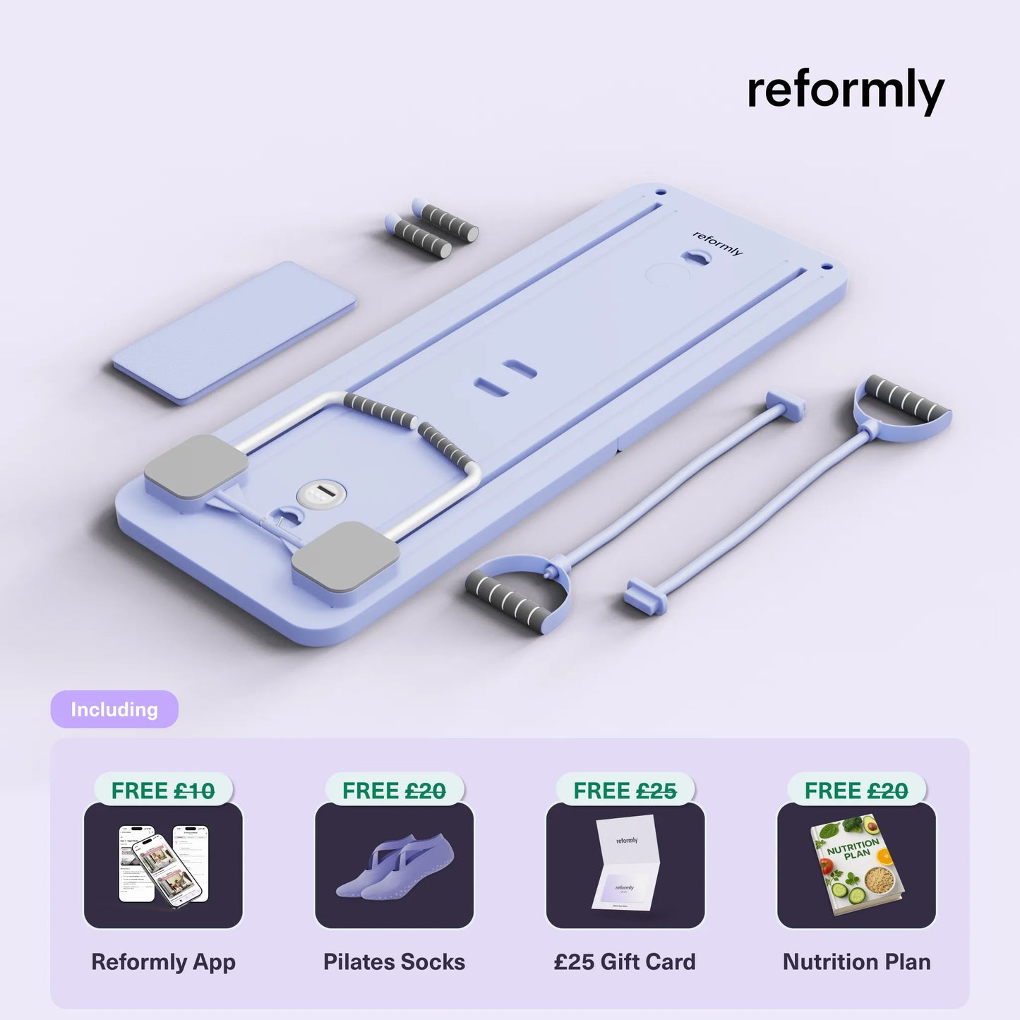 Réformateur Pilates Reformly - Transformez votre corps en 28 jours